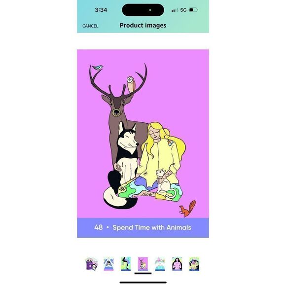 NEW The Sacred Self-Care Oracle: A 55-Card Deck and Guidebook - Picture 4 of 5